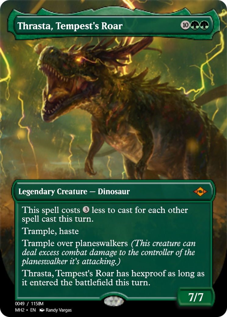 Thrasta, Tempest's Roar (PRM-91299) - Magic Online Promos Foil