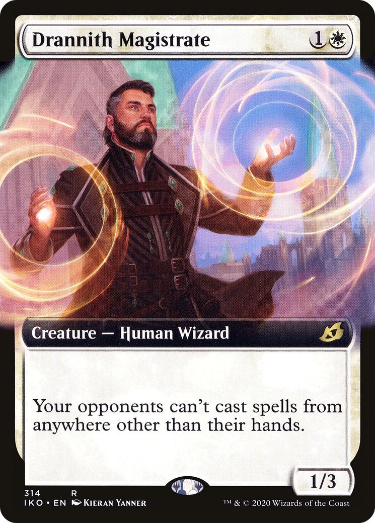 Drannith Magistrate (IKO-314) - Ikoria: Lair of Behemoths: (Extended Art) Foil