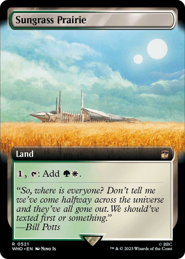 Sungrass Prairie (WHO-521) - Doctor Who: (Extended Art) Foil