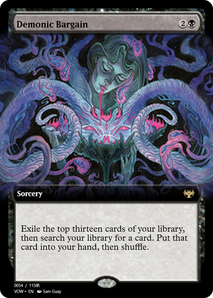 Demonic Bargain (PRM-95347) - Magic Online Promos Foil