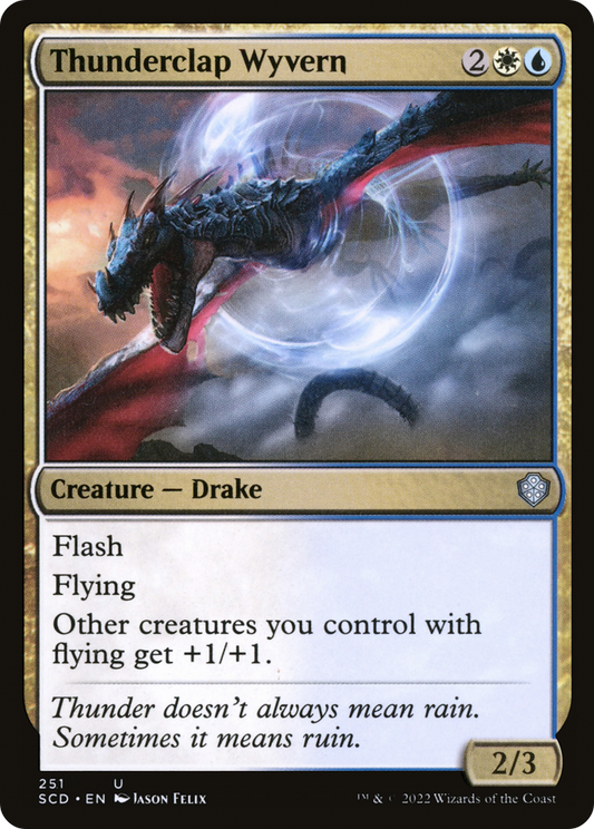 Thunderclap Wyvern (SCD-251) - Starter Commander Decks