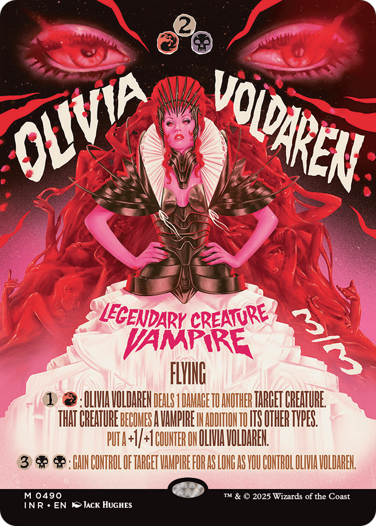Olivia Voldaren (INR-490) - Innistrad Remastered: (Showcase) (Borderless)