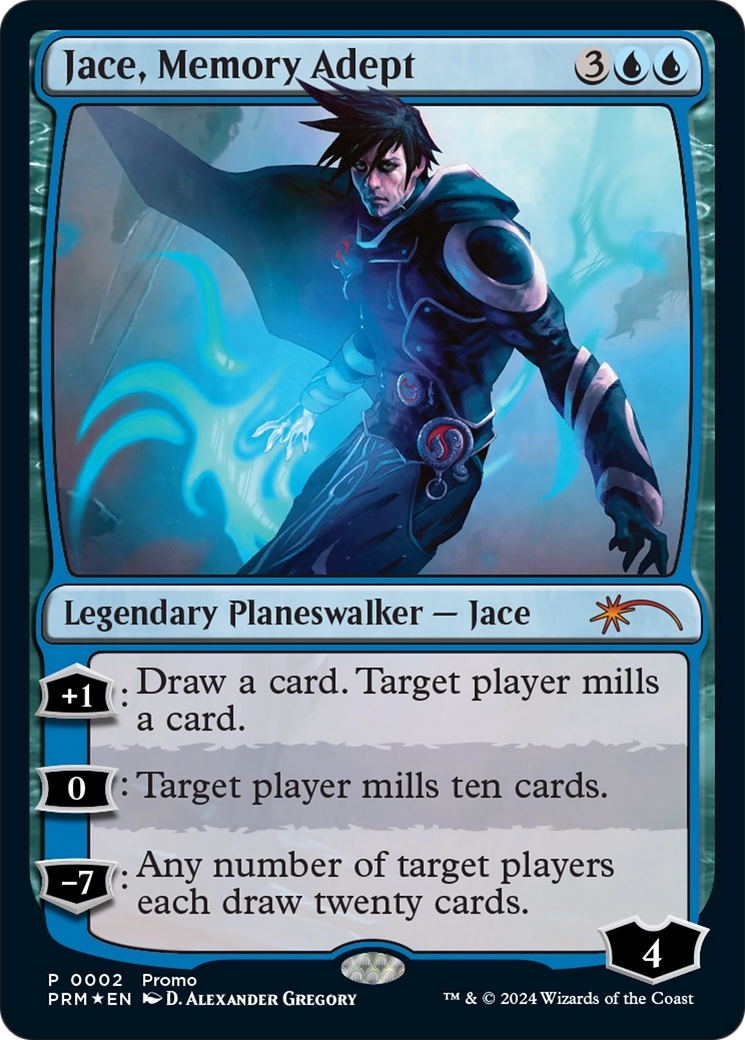 Jace, Memory Adept (UMP-002) - Media and Collaboration Promos Foil