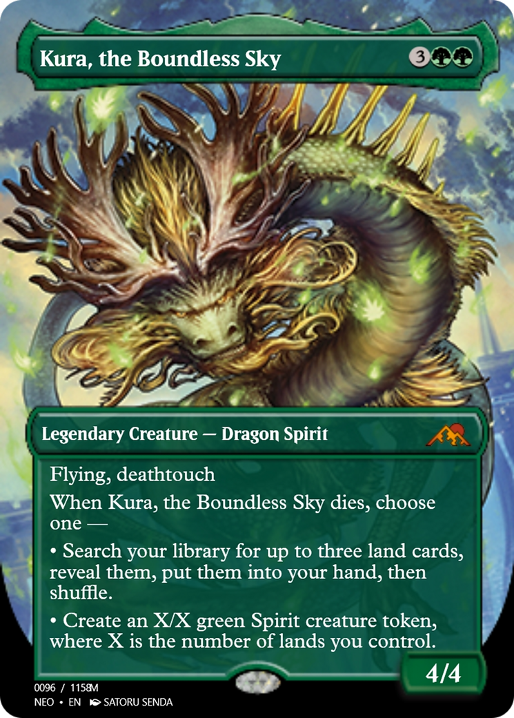Kura, the Boundless Sky (PRM-98055) - Magic Online Promos Foil