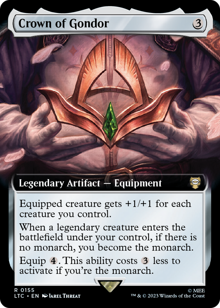 Crown of Gondor (LTC-155) - Tales of Middle-earth Commander: (Extended Art)