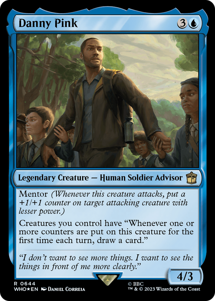 Danny Pink (WHO-644) - Doctor Who Foil