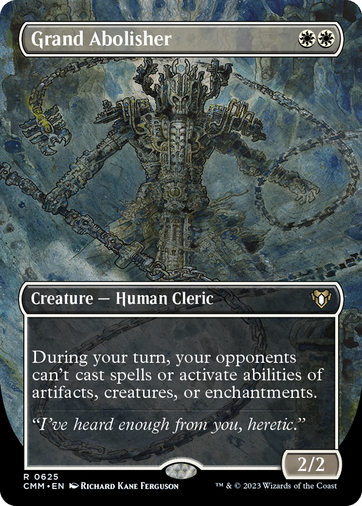 Grand Abolisher (CMM-625) - Commander Masters (Borderless)