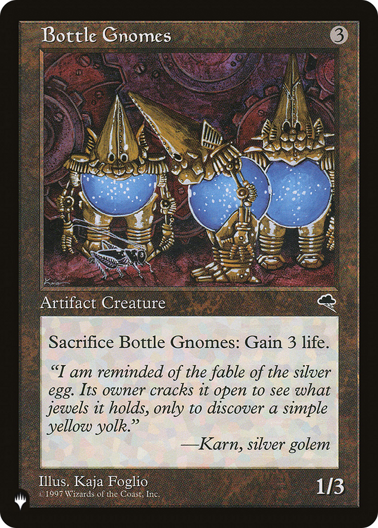 Bottle Gnomes (LIST-) - The List