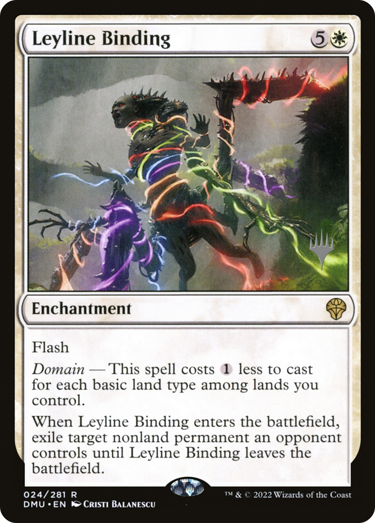 Leyline Binding (PPDMU-24P) - Dominaria United Promos Foil