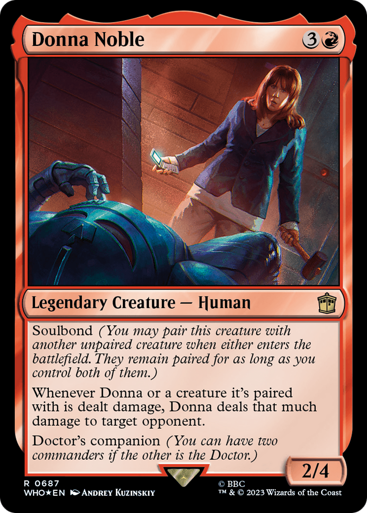 Donna Noble (WHO-687) - Doctor Who Foil