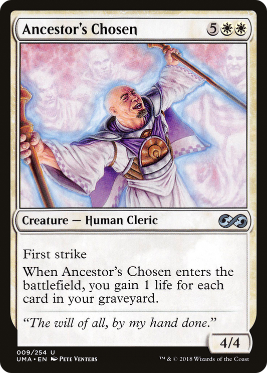 Ancestor's Chosen (UMA-009) - Ultimate Masters Foil