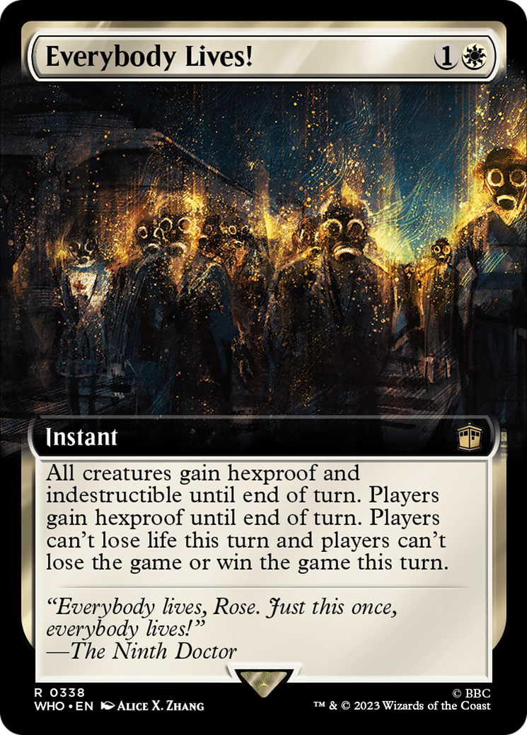 Everybody Lives! (WHO-338) - Doctor Who: (Extended Art)
