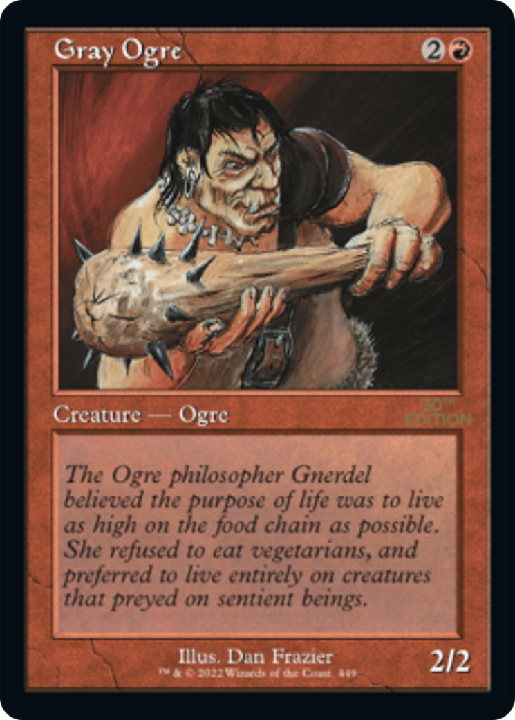 Gray Ogre (30A-449) - 30th Anniversary Edition