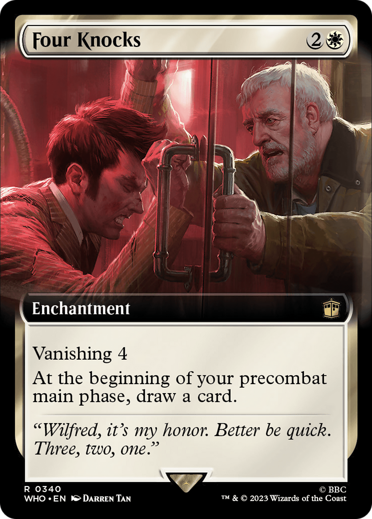 Four Knocks (WHO-340) - Doctor Who: (Extended Art)