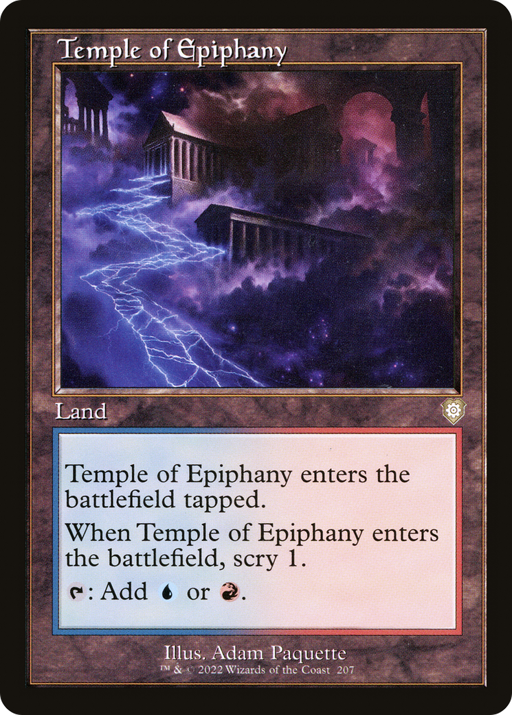 Temple of Epiphany (BRC-207) - The Brothers' War Commander