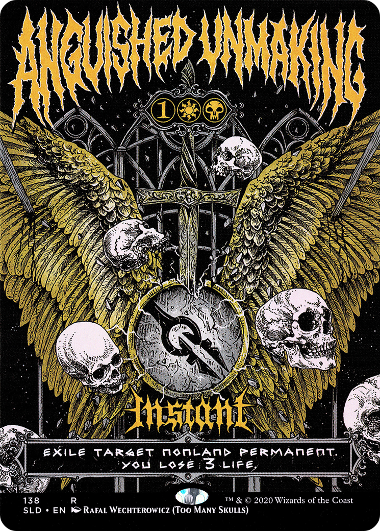 Anguished Unmaking (138) (SLD-138) - Secret Lair Drop (Borderless)