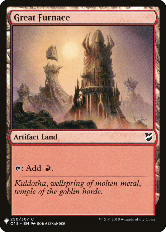 Great Furnace (C18) (LIST-250) - The List