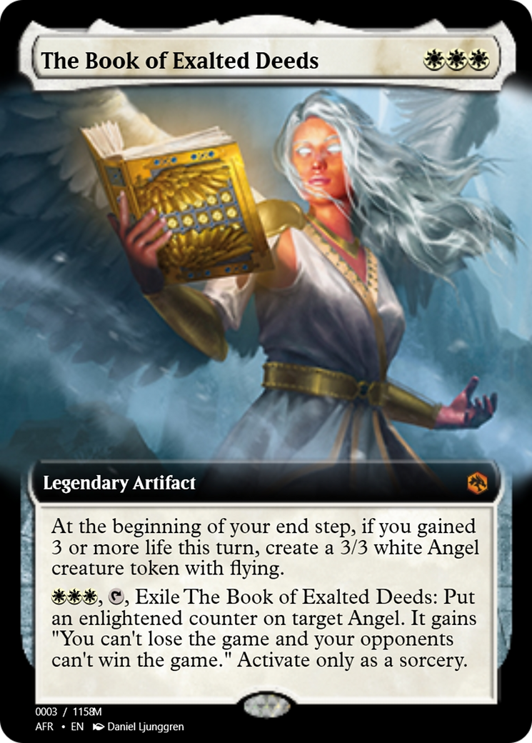 The Book of Exalted Deeds (PRM-92622) - Magic Online Promos Foil