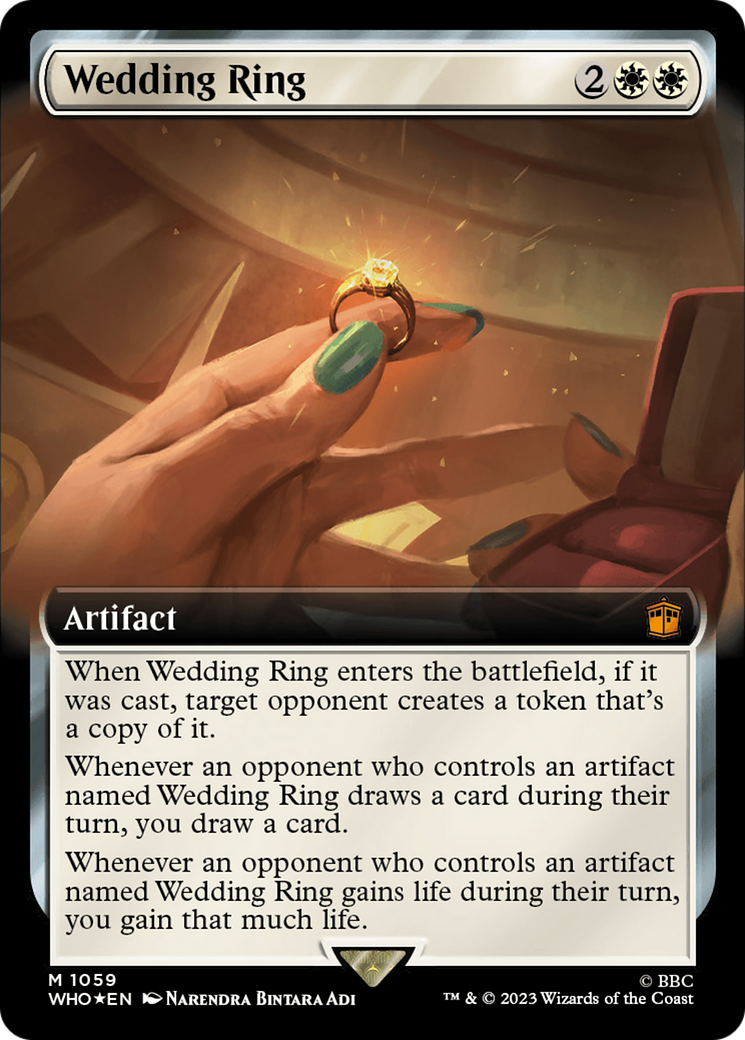 Wedding Ring (WHO-1059) - Doctor Who: (Extended Art) (Surge) Foil