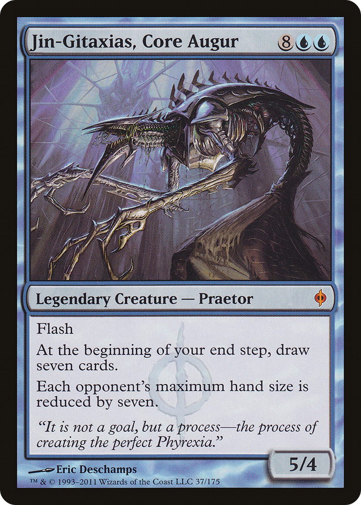 Jin-Gitaxias, Core Augur (NPH-037) - New Phyrexia Foil