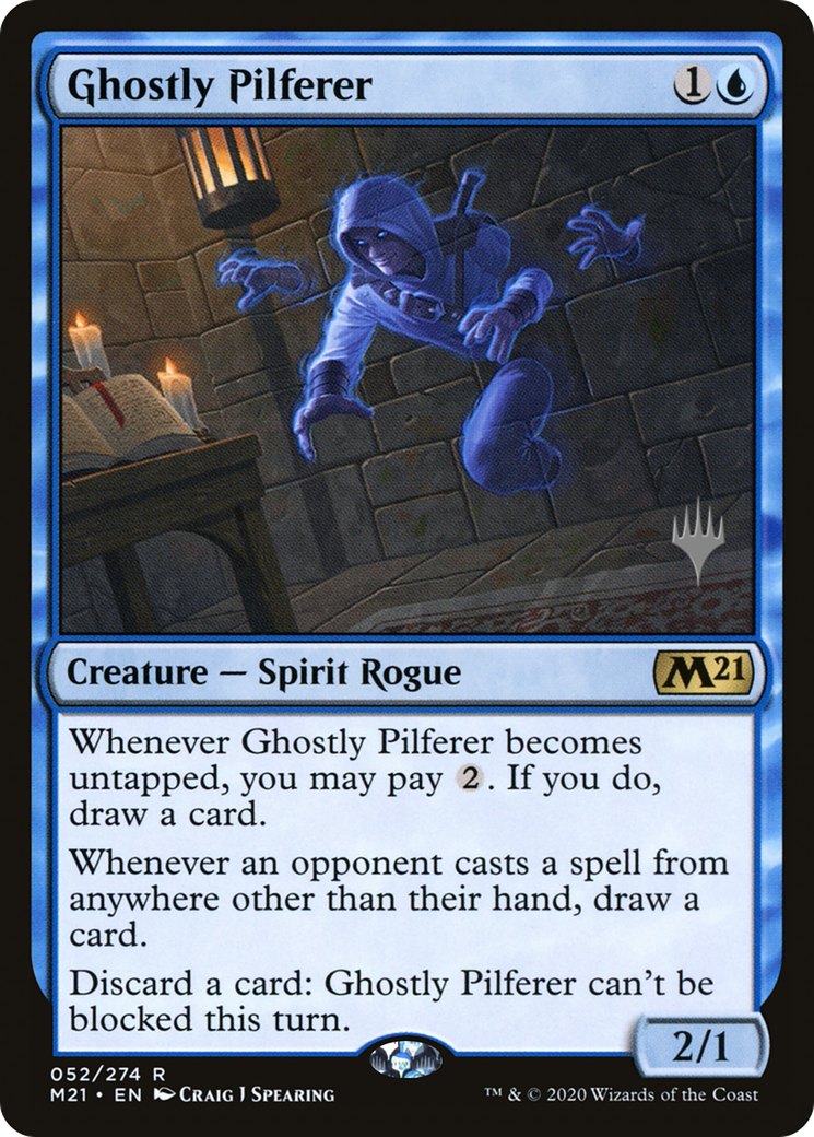 Ghostly Pilferer (PPM21-052) - Core Set 2021 Promos