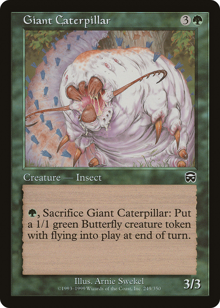 Giant Caterpillar (MMQ-249) - Mercadian Masques