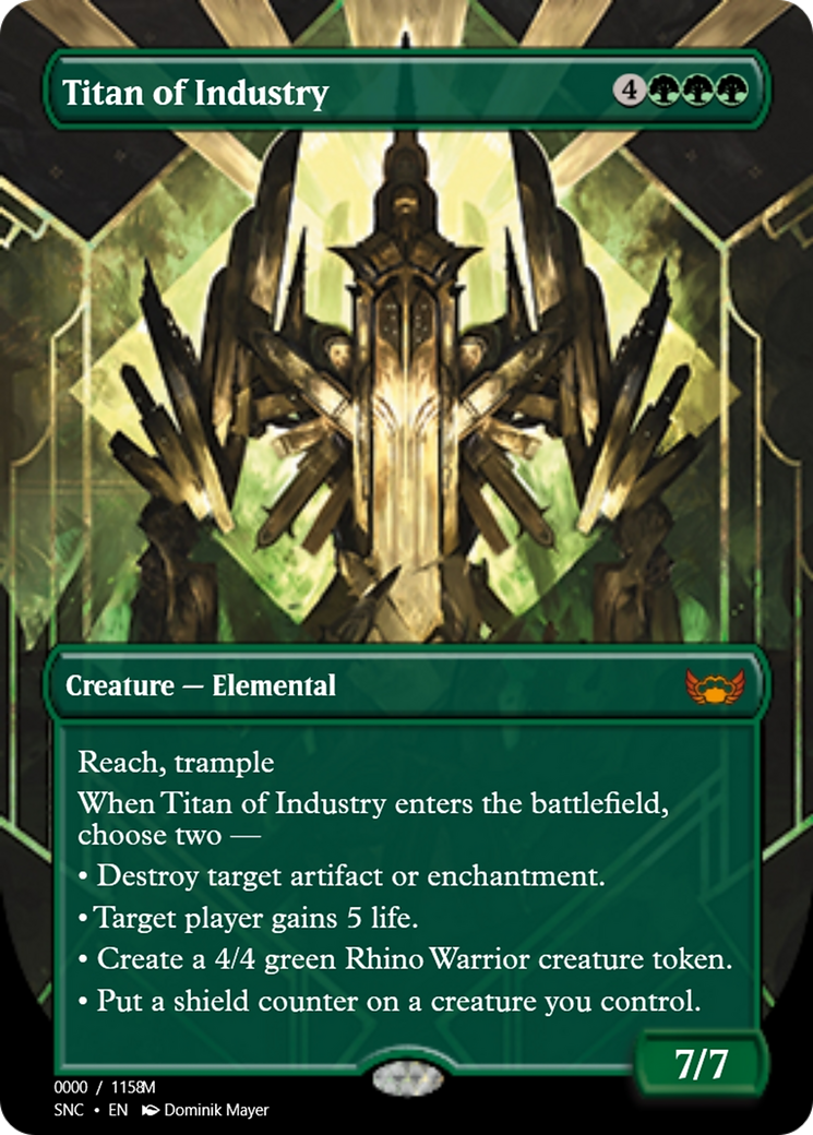 Titan of Industry (PRM-99707) - Magic Online Promos Foil