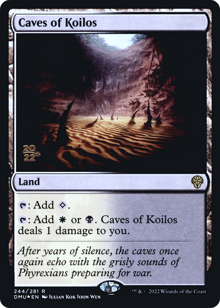 Caves of Koilos (PRE-244S) - Dominaria United Promos Foil