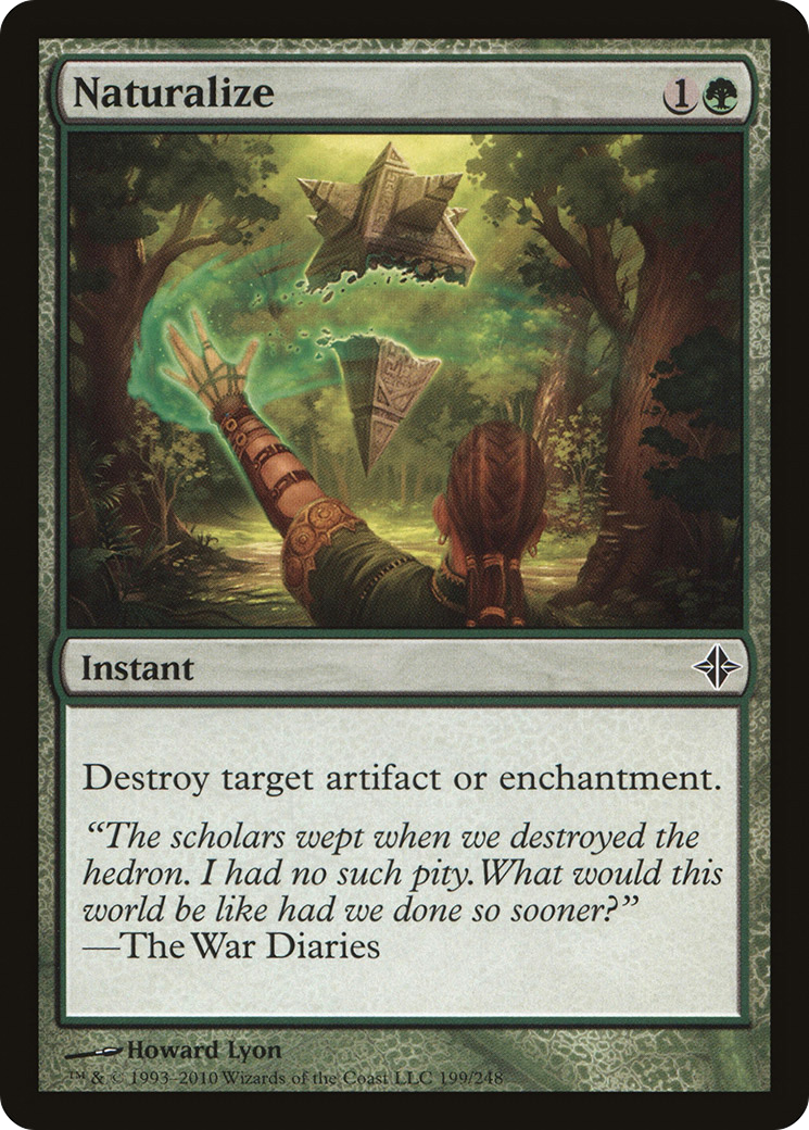 Naturalize (ROE-199) - Rise of the Eldrazi Foil