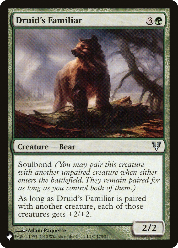Druid's Familiar (LIST-AVR-175) - The List