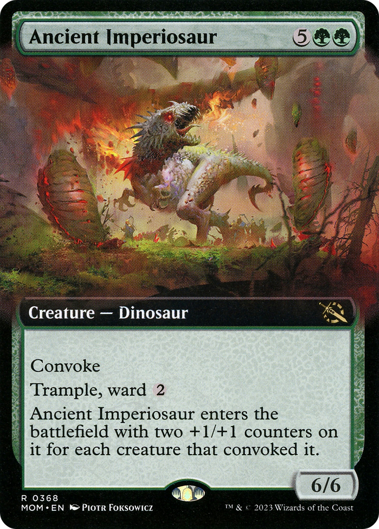 Ancient Imperiosaur (MOM-368) - March of the Machine: (Extended Art)