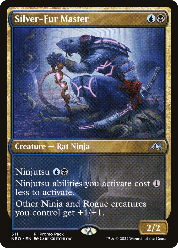Silver-Fur Master (PPNEO-511) - Kamigawa: Neon Dynasty