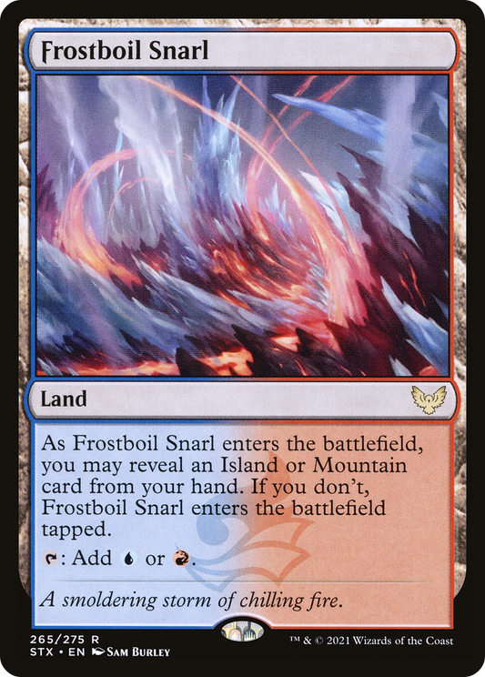 Frostboil Snarl (STX-265) - Strixhaven: School of Mages Foil