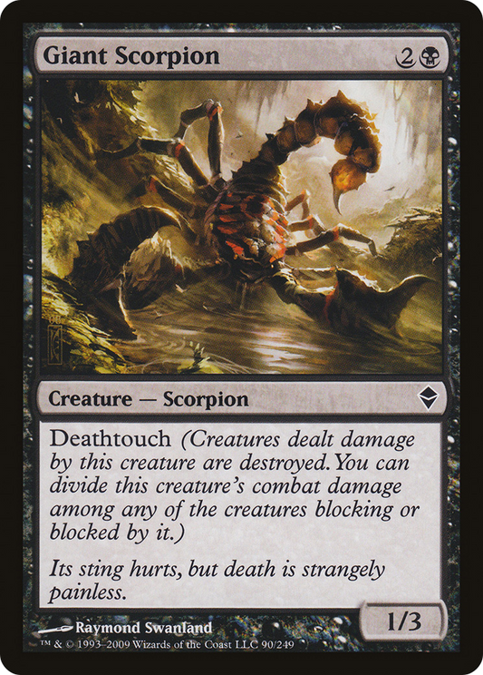 Giant Scorpion (ZEN-090) - Zendikar