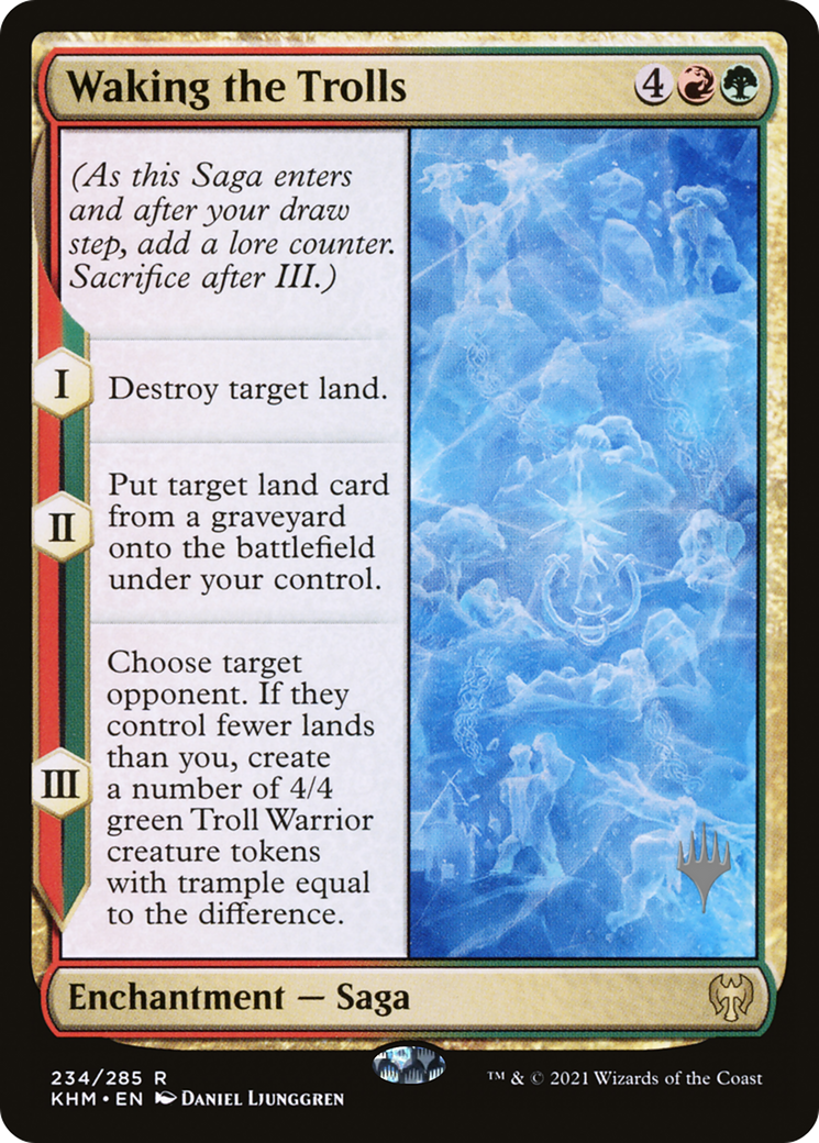 Waking the Trolls (PPKHM-234) - Kaldheim Promos