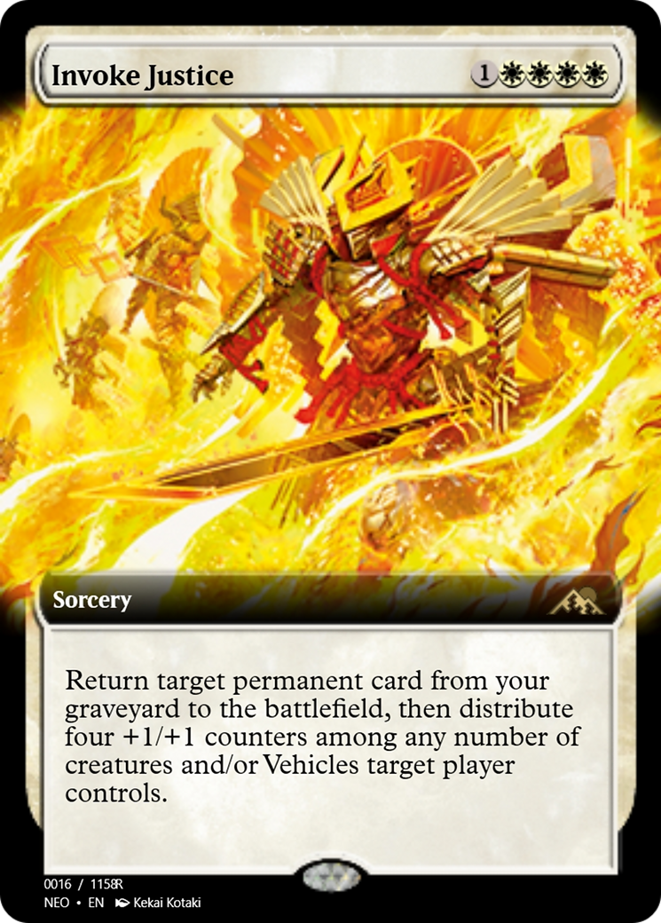 Invoke Justice (PRM-97895) - Magic Online Promos Foil
