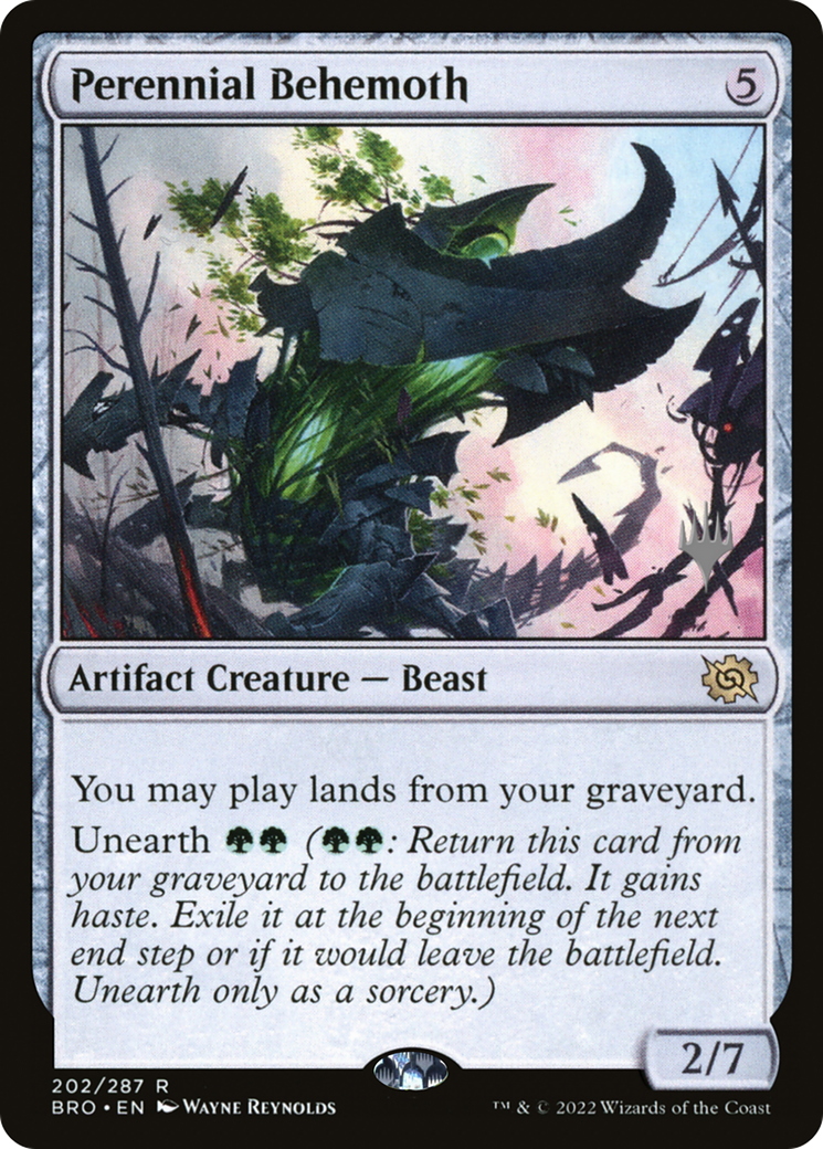 Perennial Behemoth (PPBRO-202) - The Brothers' War Promos