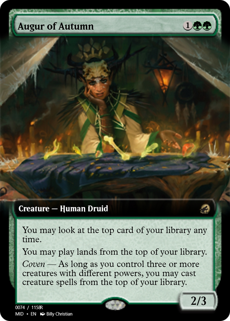 Augur of Autumn (PRM-94028) - Magic Online Promos Foil