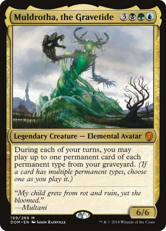 Muldrotha, the Gravetide (DOM-199) - Dominaria (French)