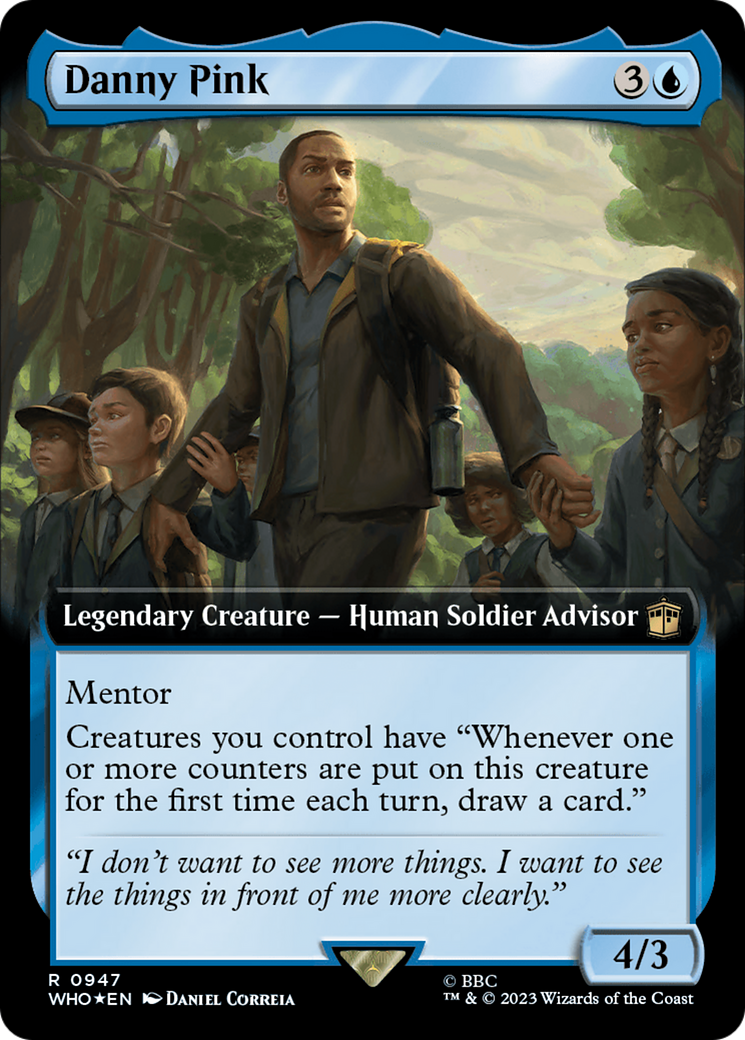 Danny Pink (WHO-947) - Doctor Who: (Extended Art) Foil