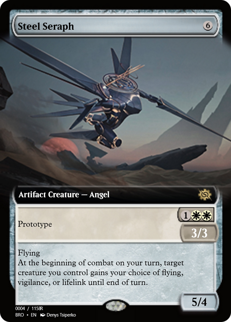 Steel Seraph (PRM-105620) - Magic Online Promos Foil