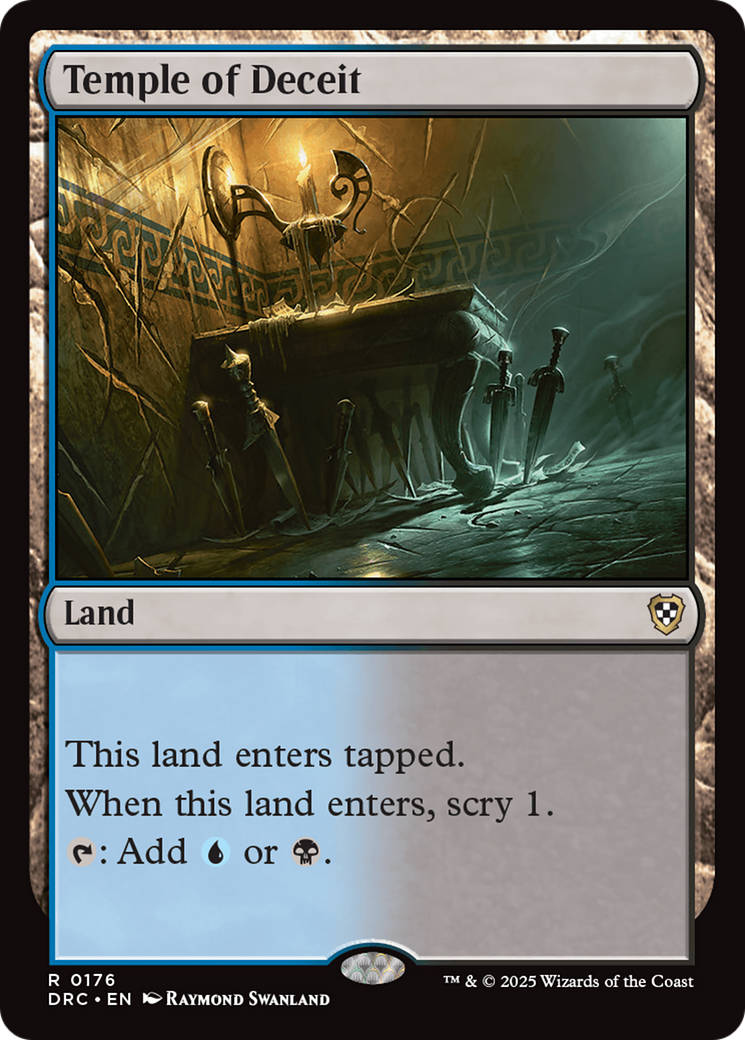Temple of Deceit (DRC-176) - Commander: Aetherdrift