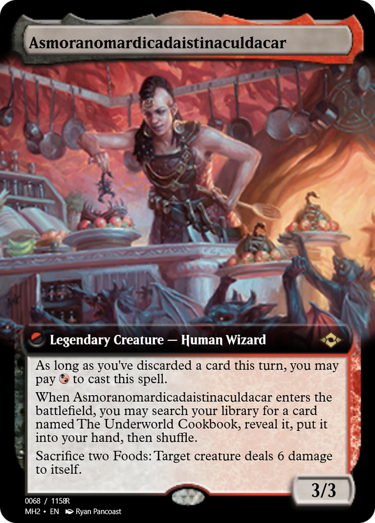 Asmoranomardicadaistinaculdacar (PRM-91337) - Magic Online Promos