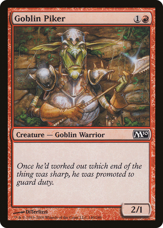 Goblin Piker (M10-140) - Magic 2010