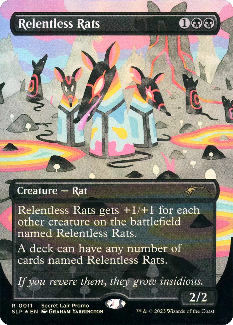 Relentless Rats (SLP-011) - Secret Lair Showdown