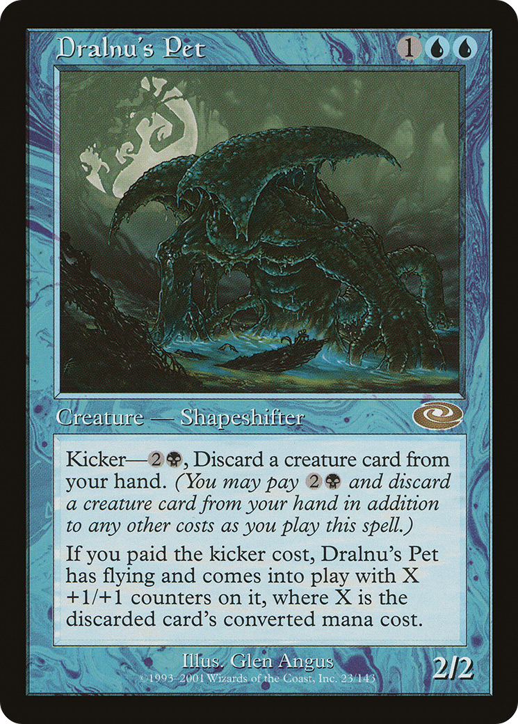 Dralnu's Pet (PLS-023) - Planeshift Foil