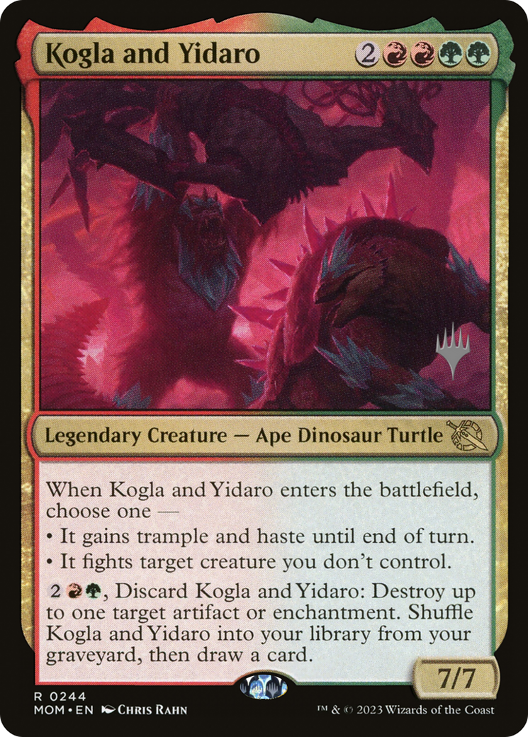 Kogla and Yidaro (PPMOM-244P) - March of the Machine Promos