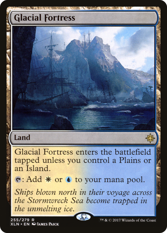 Glacial Fortress (XLN-255) - Ixalan Foil