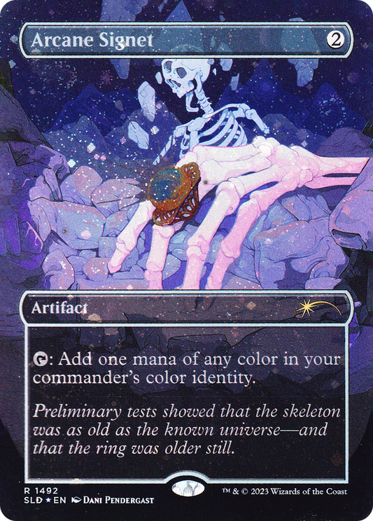 Arcane Signet (SLD-1492) - Secret Lair Drop (Borderless) Foil