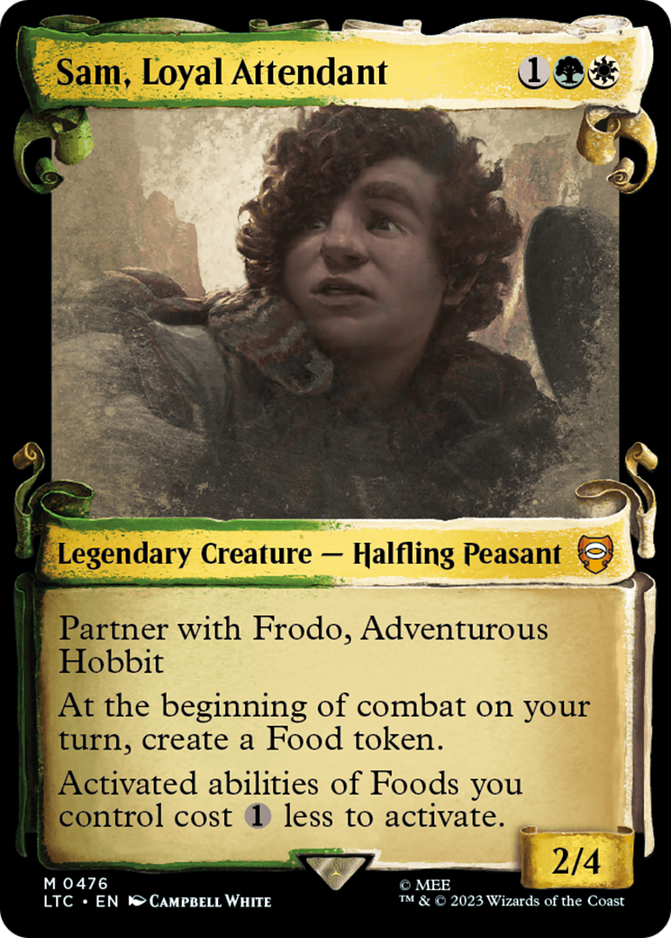 Sam, Loyal Attendant (LTC-476) - Tales of Middle-earth Commander: (Showcase)